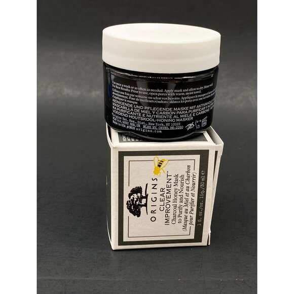 Origins Clear Improvement Charcoal Honey Mask To Purify & Nourish, 1 Fl Oz - Picture 2 of 3